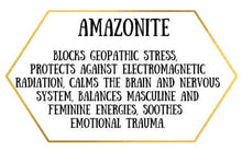 Load image into Gallery viewer, amazonite crystal heart