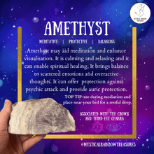 Load image into Gallery viewer, amethyst crystal slice