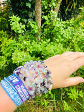 Load image into Gallery viewer, Crystal Chip Bracelets - Mystical Rainbow Treasures