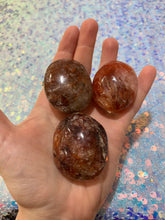 Load image into Gallery viewer, Fire Quartz Palm Stone