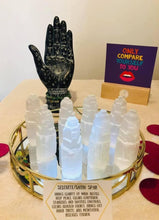 Load image into Gallery viewer, Selenite/Satin Spar Mountain - Mystical Rainbow Treasures