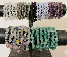 Load image into Gallery viewer, Crystal Chip Bracelets - Mystical Rainbow Treasures