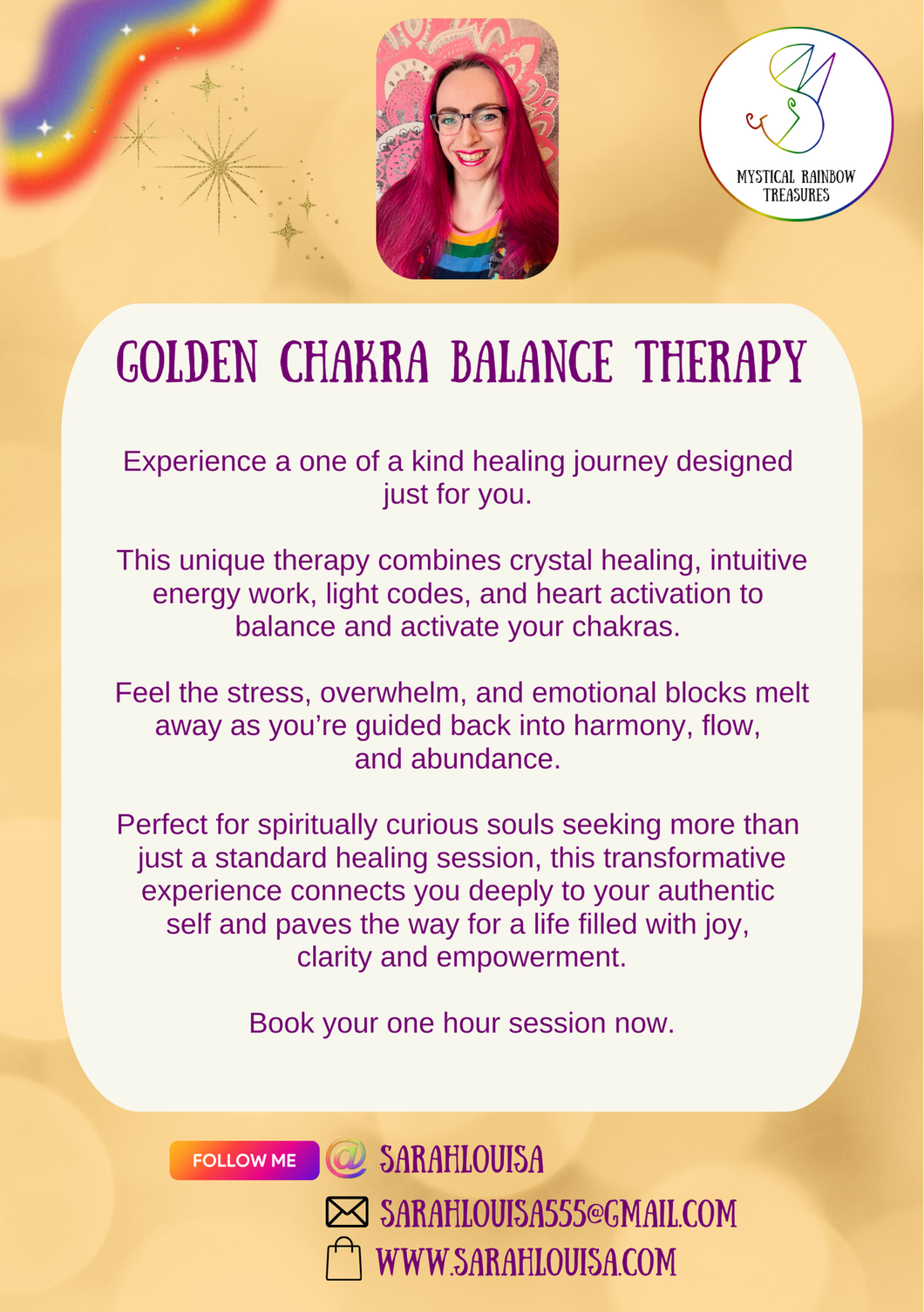 Golden Chakra Balance Therapy