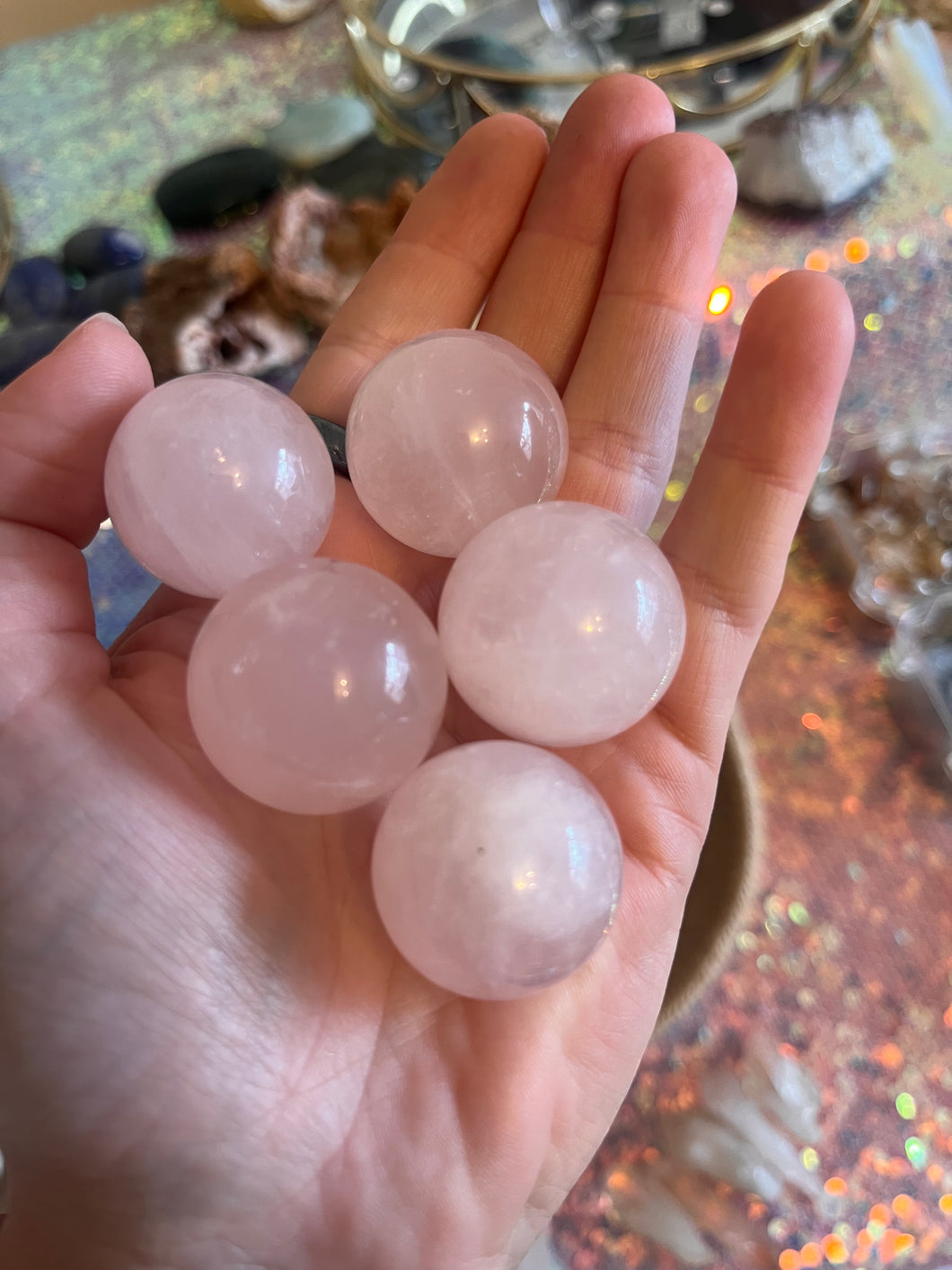 Rose Quartz Sphere