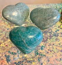 Load image into Gallery viewer, amazonite crystal heart
