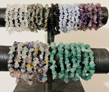 Load image into Gallery viewer, Crystal Chip Bracelets - Mystical Rainbow Treasures 
